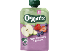 Organix Apple Strawberry Blueberry