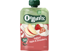  Organix Yoghurt Apple Strawberry